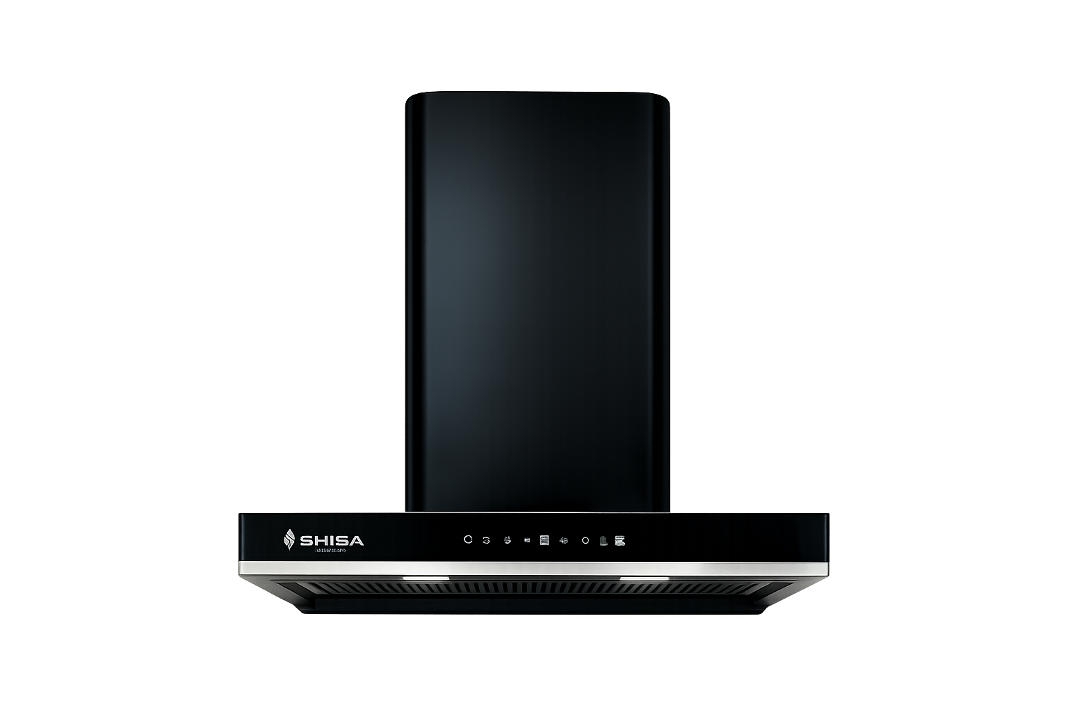 Shisa SH104T60BLACMS1500 60 cm kitchen chimney